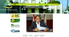 Desktop Screenshot of camaraparagominas.pa.gov.br