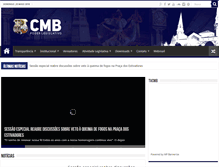 Tablet Screenshot of cmb.pa.gov.br