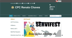 Desktop Screenshot of cpc.pa.gov.br