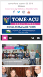 Mobile Screenshot of prefeituratomeacu.pa.gov.br