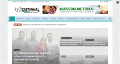 Desktop Screenshot of castanhal.pa.gov.br