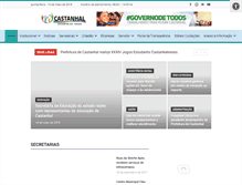 Tablet Screenshot of castanhal.pa.gov.br